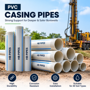 pvc casing pipes — built for borewells